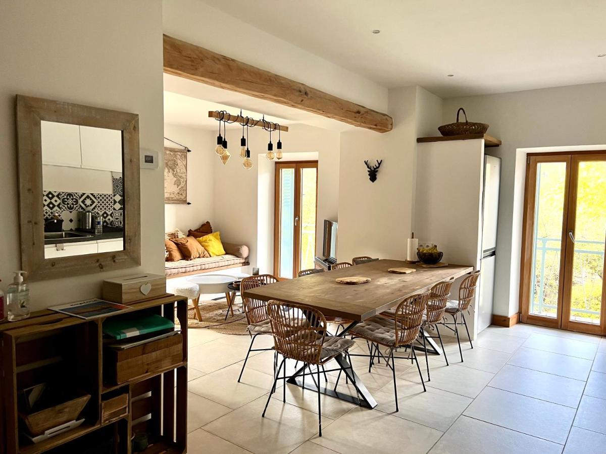 Bel Appartement 8 Personnes A Saint Chaffrey 외부 사진